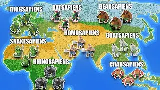 What If Not Just Humans Evolved? - Worldbox