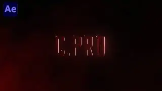 CELITE Light Ray Title Reveal | After Effects