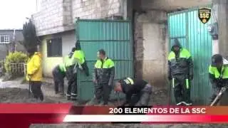 Atención al desbordamiento del rio Tejalpa
