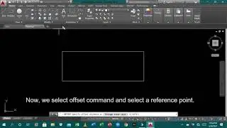How to use Offset command in AutoCAD | Offset command | Taking Offset in AutoCAD