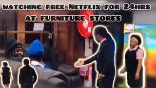 WATCHING TV AT FURNITURE STORES FOR 24HRS|PRANK|SOUTH AFRICA🇿🇦*GONE WRONG!*| @ciamthandarsa |