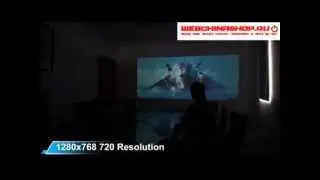 HD LED проектор "HD Dream" - 1280x768, 3000 Lumens, 2000:1