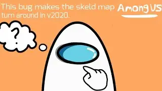 Is this a bug or not, this thing makes the skeld map rotate [Among Us]