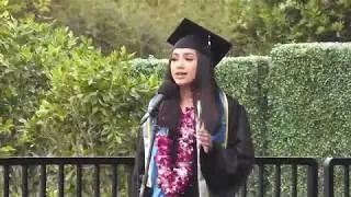 GENESIS CODINA -NATIONAL ANTHEM & ALMA MATER AT 2019 UCSB COMMENCEMENT
