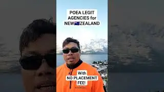 LEGIT AGENCIES FOR NEW ZEALAND WITH NO PLACEMENT FEE!