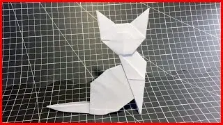 Оригами КОШКА