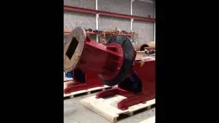 Welding Positioner with Eccentric Load