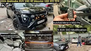 2024 Mahindra Xuv 3xo को बना दिया Monster Xuv 3XO💯 Xuv 3xo Mx3 Autofold Mirror✅ Xuv 3xo Modified✅