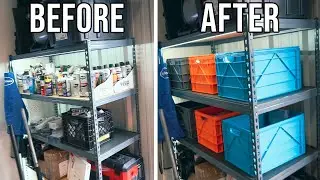 SIDIO CRATES - REVIEW! | ULTIMATE GARAGE ORGANIZATION