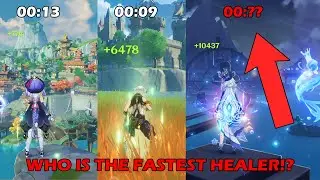 WHO CAN HEAL THE FASTEST!? | GENSHIN IMPACT