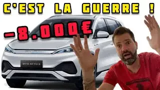 BYD fait la guerre à l’Europe 🇪🇺 Chute des PRIX