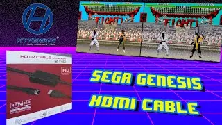 Hyperkin SEGA Genesis HDMI Cable Comparison & Review