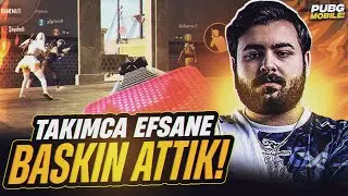 TAKIMCA EFSANE BASKIN ATTIK!! İÇLERİNDEN GEÇTİK! | PUBG MOBİLE