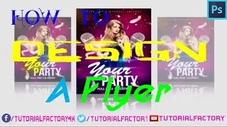 How To Design A Professional Flyer in Photoshop CC