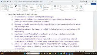 CIS27 Unit 7 Lecture: Attacks and Protective Measures