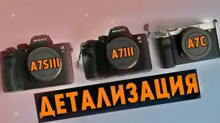 ДЕТАЛИЗАЦИЯ и ОБЗОР SONY A7S3, SONY A7C, SONY A73