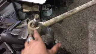 камаз 55111 замена сальника хвостовика и палцев рулевой тяги