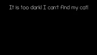 Brain Test Level 38 it is too dark i can't find my cat