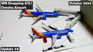 Southwest Dropping Atlanta! | Omaha Eppley Airfield Update #6 - October 2024