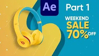 After Effects Tutorial for Beginners | Simple Typography | Part 1