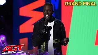 Emo Majok’s Grand Final Act Had Everyone In HYSTERICS | Australia's Got Talent 2022