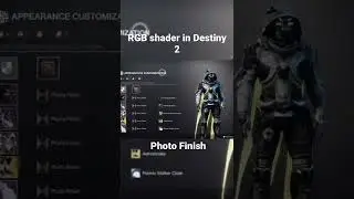 RGB Shader in destiny 2