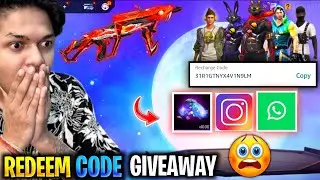 FREE REDEEM CODE GIVEAWAY 🤑🤑