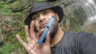TRYING THE NEW PLUGPLAY BY A WATERFALL !! ( BRRR BERRY )