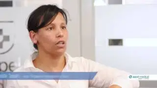 Messaouda Touati, Aide soignante intérimaire à Tours