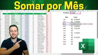 Como Somar por Mês no Excel com mais critérios como Produto, Cliente etc | Função Somases