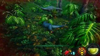 Beasts of Bermuda(Прошлое). Мегалозавр и травы