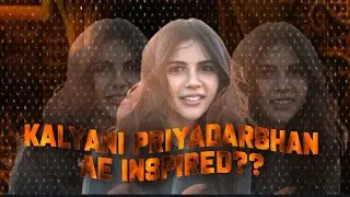 AE INSPIRED Edit 🥵 kalyani priyadarshan badass edit 🛐Alight Motion (PRESET?) cc preset + logo preset