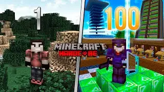 Sobreviví 100 Días en Minecraft Hardcore