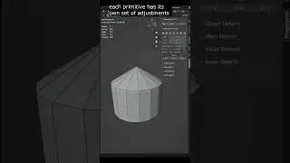 Geoprimitives that you can customize at any time blender #shorts