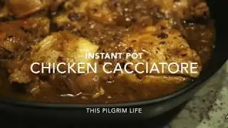 Instant Pot Chicken Cacciatore