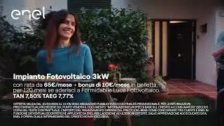 Tutto Enel, è Formidabile – spot 30’’ Formidabile Fotovoltaico Per Te