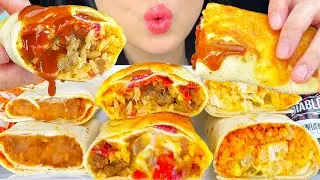 ASMR TACO BELL BURRITO | EATING SOUNDS | MUKBANG | ASMR Phan