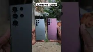 200MP vs 108MP Camera Test 📷 Galaxy S23 Ultra vs Galaxy S22 Ultra #shorts #s23ultra #s22ultra