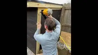 Building a mini shed 👍🏻 