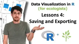 Data Visualization in R for ecologists (LESSON 4) Saving and Exporting plots!