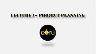 Project Management Training Lecture 3: Project Planning