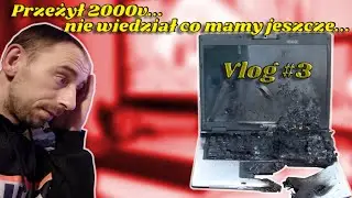 Ten laptop przeżył 2000v jednak nie miał pojęcia co mamy w zanadrzu... Vlog #3 Mow mi Krzychu