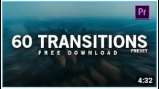 60 FREE Smooth Transitions Preset Pack for Adobe Premiere Pro 