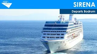 Sirena departs Bodrum (12/07/2023)