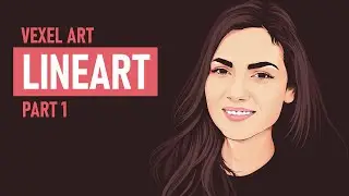 LINEART | Vector Art / Vexel Art Tutorial Photoshop | PART 1