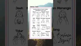 #part4 Gerakan Bahasa Isyarat Indonesia dalam Kehidupan sehari-hari #belajar #shorts #fypシ゚