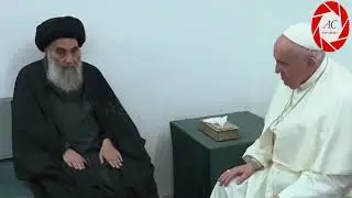 Pope Francis meets Grand Ayatollah Syed Ali Sistani in Iraq | 2021