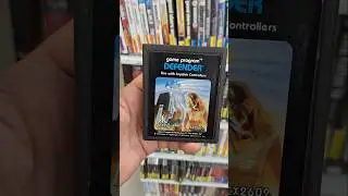 Vintage 1981 DEFENDER Atari 2600 Video Game Cartridge collectible game item #goldhunter137