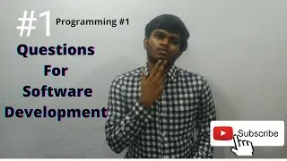 Think like a software Developer | Balaji Duraisamy | Tamil | software development #1