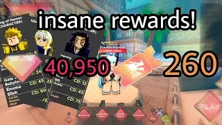 Spending all my Gems on boss rush tickets! what i got | Anime Dimensions